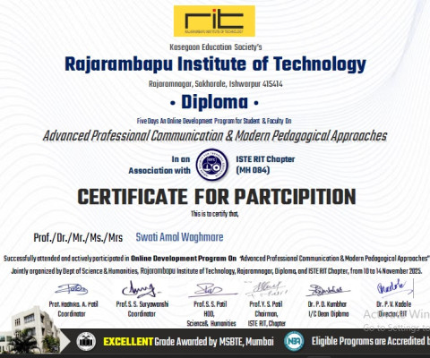 Online Development Program for Faculty On Advanced Professional Communication & Modern Pedagogical Approaches  