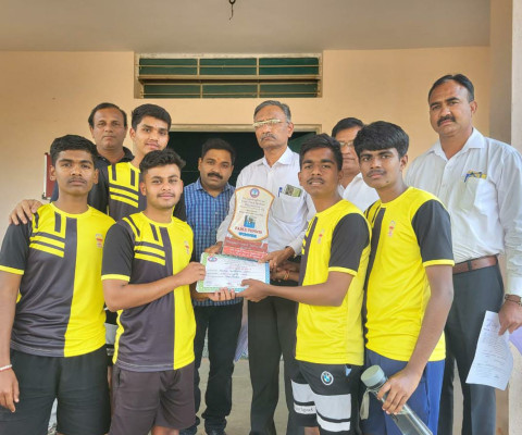 Won First Prize in MSBTE Zonal Table Tennis Competition