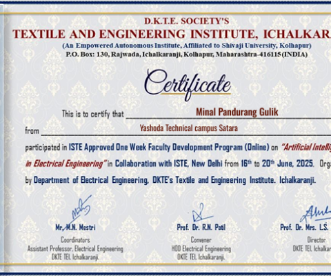 Artificial intelligence in electrical engineering